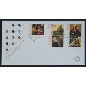 NVPH - E  404, Couverture Premier Jour (Pays-Bas), Émis de l'année:  1999, Vierge (UA) - Lot de 2 pièces - Rabat ouvert (OF)