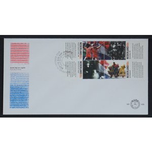 NVPH - E  409, First Day Cover (Netherlands), Issued in the year:  1999, Blank (UA) - 2-piece set - Open flap (OF)