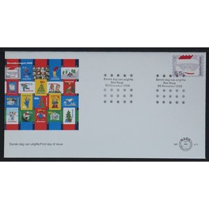 NVPH - , First Day Cover (Netherlands), Issued in the year:  1999, Blank (UA) - Open flap (OF)