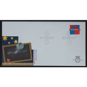 NVPH - , First Day Cover (Netherlands), Issued in the year:  2000, Blank (UA) - Open flap (OF)