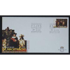 NVPH - E  418, First Day Cover (Netherlands), Issued in the year:  2000, Blank (UA) - Open flap (OF)