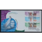 NVPH _ FDC  E.440, First Day Cover, Issued in the year:  2001, Blank (UA) - 2-piece set  - Open flap (OF)