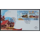 NVPH _ FDC  E.444, First Day Cover, Issued in the year:  2001, Blank (UA) - Open flap (OF)