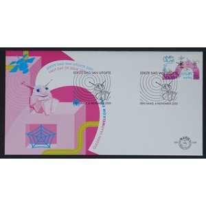NVPH - E  446, Eerste Dag envelop, Uitgegeven in het jaar:  2001, Blanco (UA) -