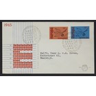 NVPH - E   75, Ersttagsbriefe (Niederlande), Ausgegeben im Jahr:  1965, Leer (UA) - Offene Klappe (OF)