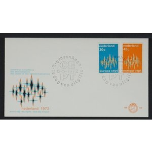 NVPH - , First Day Cover (Netherlands), Issued in the year:  1972, Blank (UA) - Open flap (OF)