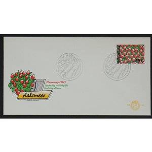 NVPH - E  123, First Day Cover (Netherlands), Issued in the year:  1973, Blank (UA) - Open flap (OF)
