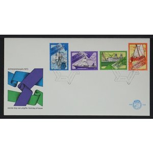 NVPH - E  124, Eerste Dag envelop, Uitgegeven in het jaar:  1973, Blanco (UA) -