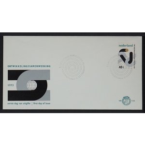 NVPH - E  128, Ersttagsbriefe, Ausgegeben im Jahr:  1973, Leer (UA) - Offene Klappe (OF)