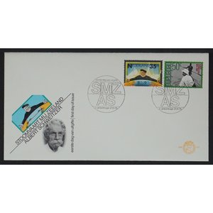 NVPH - E  141, Ersttagsbriefe (Niederlande), Ausgegeben im Jahr:  1975, Leer (UA) - Offene Klappe (OF)