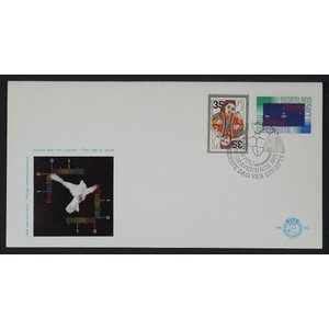 NVPH - E  142, Couvertures Premier Jour, Émis de l'année:  1975, Vierge (UA) - Rabat ouvert (OF)