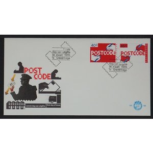 NVPH: FDC  E.163 - Nederland - Eerste Dag envelop