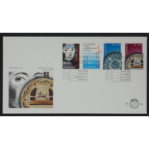 NVPH - E  164, First Day Cover, Issued in the year:  1978, Blank (UA) - Open flap (OF)