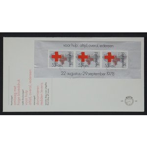 NVPH - , First Day Cover (Netherlands), Issued in the year:  1978, Blank (UA) - Open flap (OF)