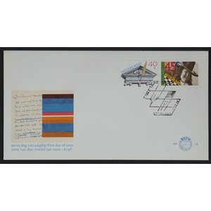 NVPH - , First Day Cover (Netherlands), Issued in the year:  1979, Blank (UA) - Open flap (OF)