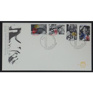 NVPH - E  179, First Day Cover, Issued in the year:  1979, Blank (UA) - Open flap (OF)