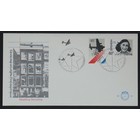 NVPH - E  182, First Day Cover (Netherlands), Issued in the year:  1980, Blank (UA) - Open flap (OF)