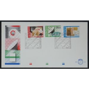 NVPH - E  192, First Day Cover, Issued in the year:  1981, Blank (UA) - Open flap (OF)