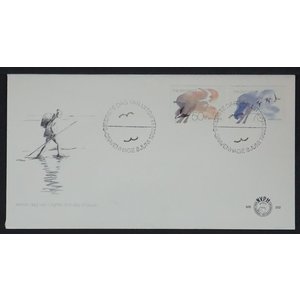 NVPH - E  202, First Day Cover (Netherlands), Issued in the year:  1982, Blank (UA) - Open flap (OF)