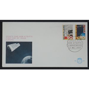 NVPH - E  209, Couvertures Premier Jour, Émis de l'année:  1983, Vierge (UA) - Rabat ouvert (OF)