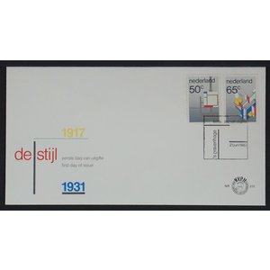 NVPH - E  210, First Day Cover (Netherlands), Issued in the year:  1983, Blank (UA) - Open flap (OF)
