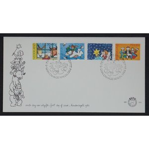 NVPH - E  213, First Day Cover, Issued in the year:  1983, Blank (UA) - Open flap (OF)