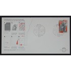 NVPH - E  216, First Day Cover (Netherlands), Issued in the year:  1984, Blank (UA) - Open flap (OF)
