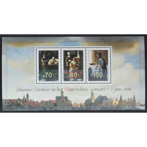 NVPH -  1671, Block (Netherlands), Issued in the year:  1996, Mint Not Hinghed (MNH)