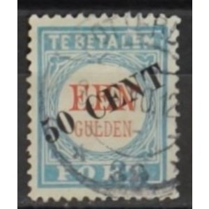 NVPH - P  28, Port stamp (Netherlands), Issued in the years:  1906-1910, Used (U)