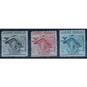 NVPH: LP. 6-8 - Pays-Bas - Timbre aériens