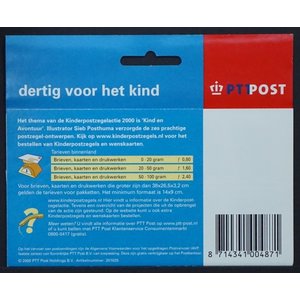 NVPH -  1927-1929, Mailer (Netherlands), Issued in the year:  2000, Mint Not Hinghed (MNH) - PTT Post