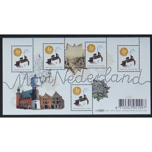 NVPH -  2564, Block (Netherlands), Issued in the year:  2008, Mint Not Hinghed (MNH)