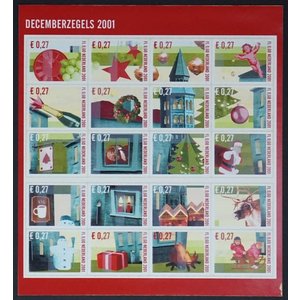 NVPH -  2014-2033, Velletjes (Nederland), Uitgegeven in het jaar:  2001, Postfris (MNH)