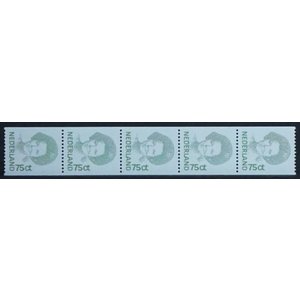 Netherlands - NVPH.  Rolzegel  -5x--1488A  -**-