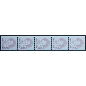 Pays-Bas - NVPH.  Rolzegel  -5x--1497A  -**-