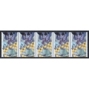 Netherlands - NVPH.  Rolzegel  -5x--1360  -**-