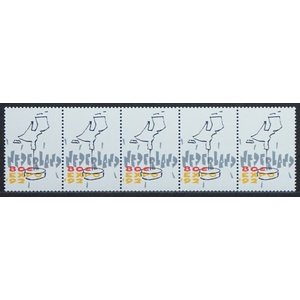 Nederland - NVPH.  Rolzegel  -5x--1519  -**-