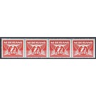 NVPH -  381, Postzegel, Uitgegeven in het jaar:  1941, Postfris (MNH) - Blok van 4