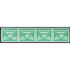 NVPH -  390, Postage stamp, Issued in the year:  1941, Mint Not Hinghed (MNH) - Block van 4