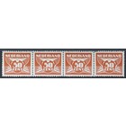 NVPH -   391, Postage stamp (Netherlands), Issued in the year:  1941, Mint Not Hinghed (MNH) - Block van 4 -