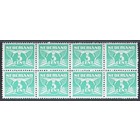 NVPH -  380, Postzegel, Uitgegeven in het jaar:  1941, Postfris (MNH) - Blok van 8