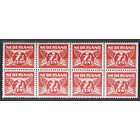 NVPH -   381, Timbre (Pays-Bas), Émis de l'année:  1941, Neuf sans Charnière (MNH) - Bloc van 8