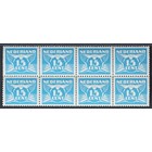 NVPH -  384, Postage stamp, Issued in the year:  1941, Mint Not Hinghed (MNH) - Block van 8