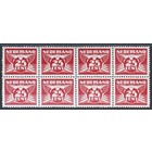 NVPH -  388, Postzegel, Uitgegeven in het jaar:  1941, Postfris (MNH) - Blok van 8