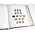 Supplement year: 2022 - Curaçao - type: DeLuxe - sheets for Basic album, N°: 2022 1-3, C1, 2021-B2 (5 pcs.) - Davo (2 Holes)