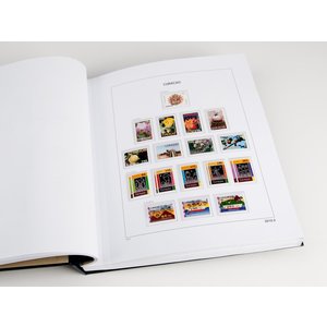 Supplement year: 2022 - Netherlands Antilles - type: DeLuxe - sheets for Basic album, N°: Curaçao 2022 1-3, C1, 2021 B2;   Sint Maarten 2022 PS1-6;   Caribisch Nederland 2022 B1-6 (17 pcs.) - Davo (2 Holes)