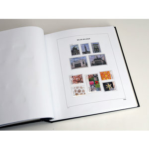 Supplement year: 2022 - Belgium - type: DeLuxe - sheets for Stamps out of Blocks (1b), N°: 308a-e (5 pcs.) - Davo (2 Holes)