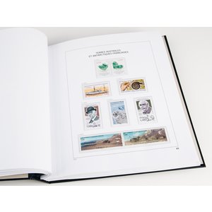 Nachtrag Jahr: 2022 - Französische Antarktis (TAAF) - Typ: DeLuxe - Blätter für Basisalbum, N°: 86-B63-B68, C4 (8 Stk.) - Davo (2 Löcher)