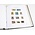 Supplement year: 2022 - French Polynesia - type: DeLuxe - sheets for Basic album, N°: 121-122, B55, B56, C15 (5 pcs.) - Davo (2 Holes)