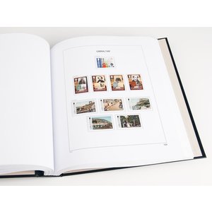 Supplement year: 2022 - Gibraltar - type: DeLuxe - sheets for Basic album, N°: 169-172,B94-96 (7 pcs.) - Davo (2 Holes)